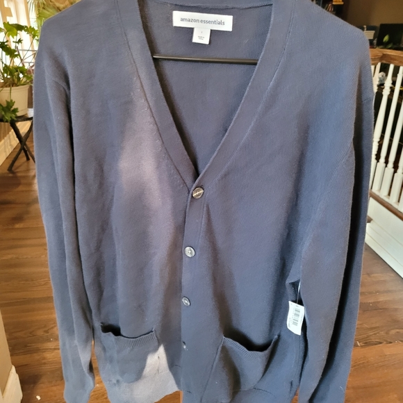 Navy Blue Cardigan - Picture 2 of 5